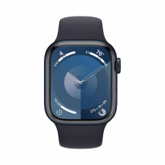 Apple Watch Series 9 - GPS / 41mm / Zwart / Sportband S-M